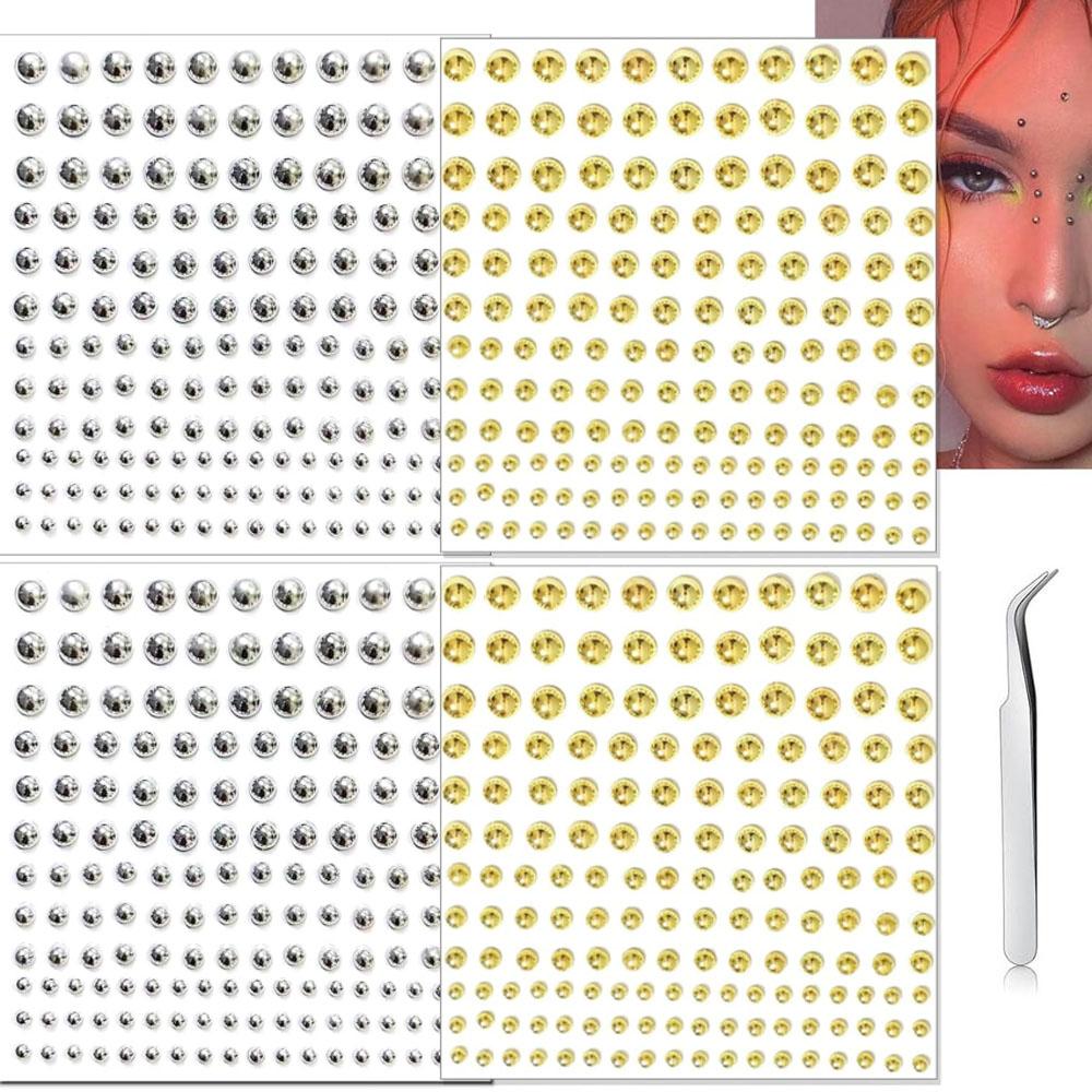 Body Jewelry Nose Ring - 661Pcs Set Face Fake Piercings Fake