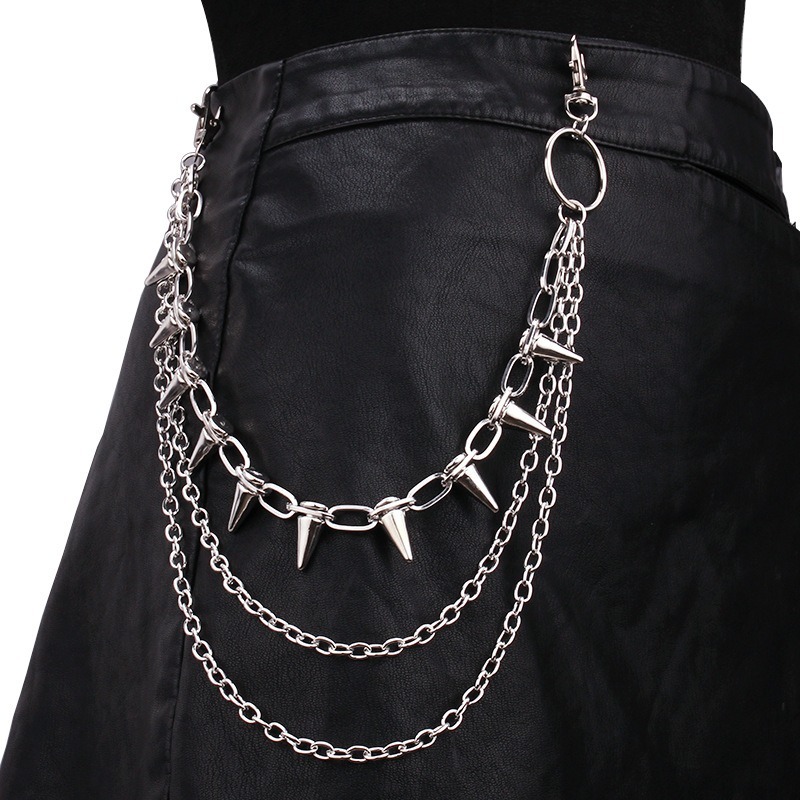 Body Jewelry Waist - Hip Hop Punk Rock Metal Pants