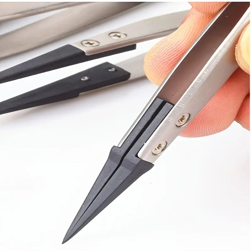 ESD-Safe Precision Tweezers, A - Body Jewelry Tool recension och pris