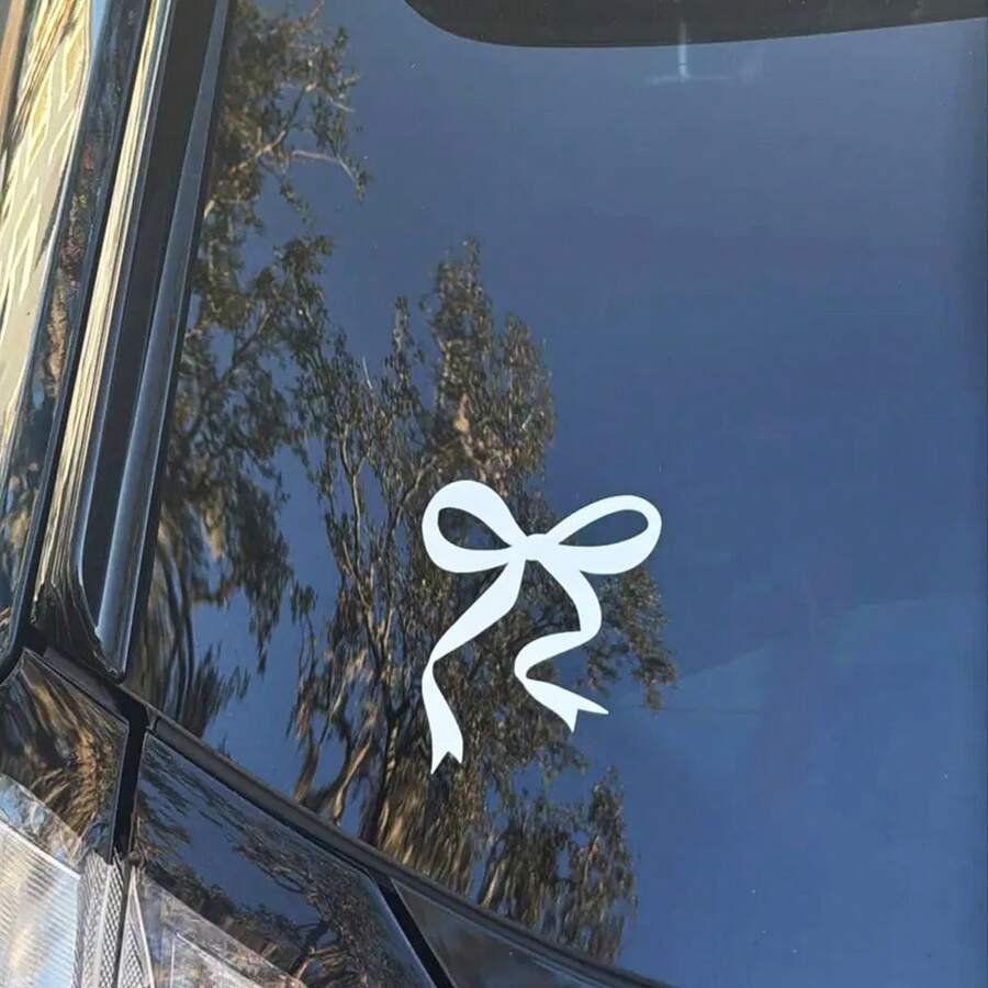 1 Pc Bow Car Decal, Vinyl Girl - Body Jewelry Stickers recension och pris