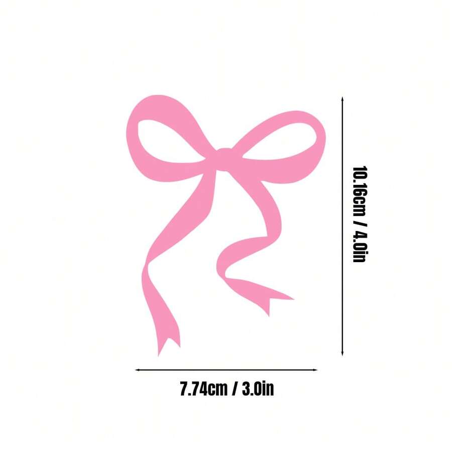 1 Pc Bow Car Decal, Vinyl Girl - Body Jewelry Stickers recension och pris