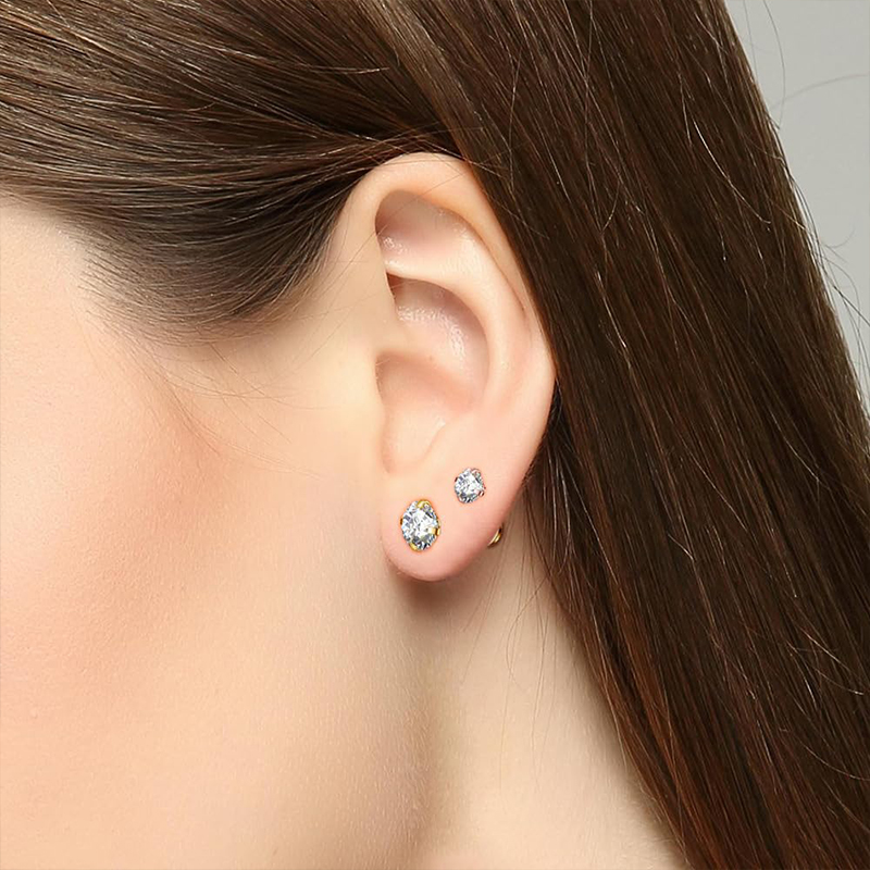 16G Titanium Internally Thread - Body Jewelry Labret recension och pris