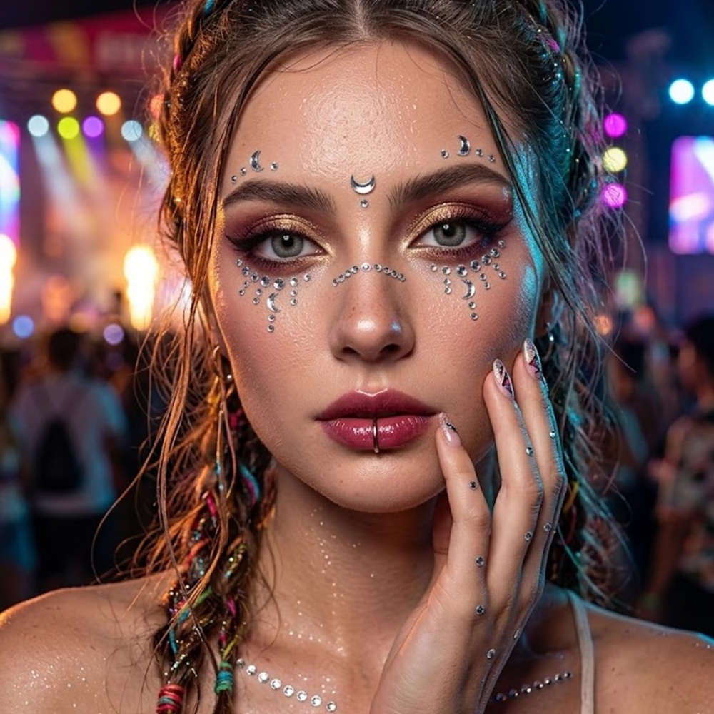 Fake Piercings Balls Stick on  - Body Jewelry Labret recension och pris