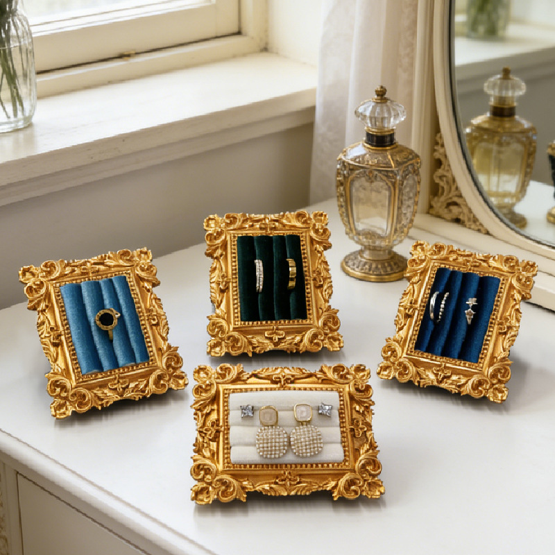 Vintage Picture Frame Ring Dis - Body Jewelry Websites recension och pris