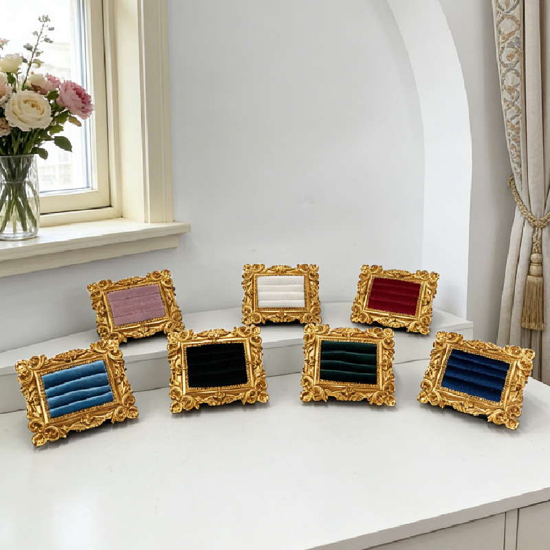 Vintage Picture Frame Ring Dis - Body Jewelry Websites recension och pris