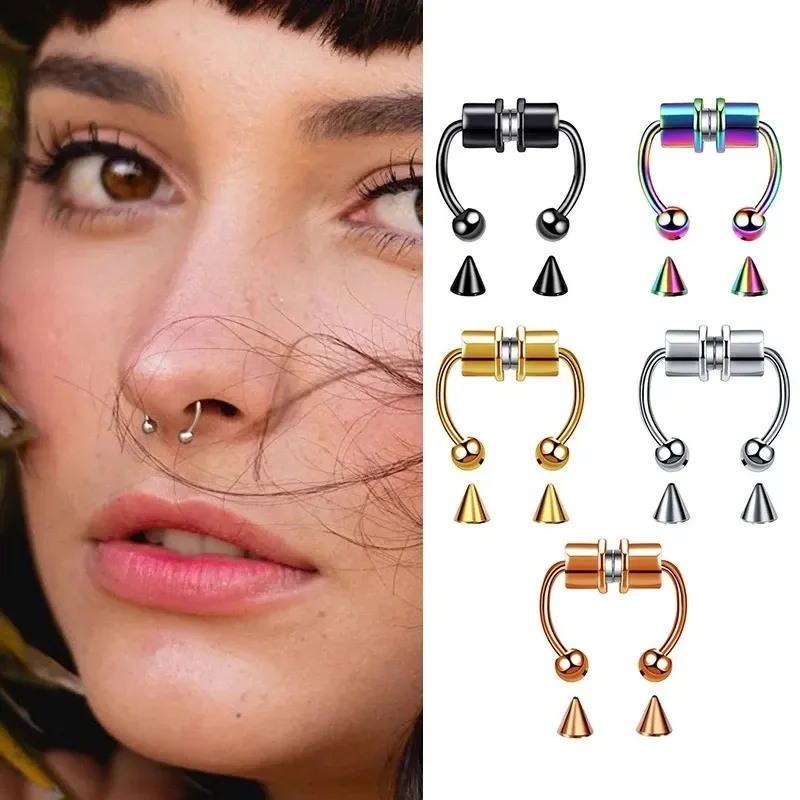 1/2/3Pcs Fake Magnetic Nose Ri - Body Jewelry Nose Ring recension och pris