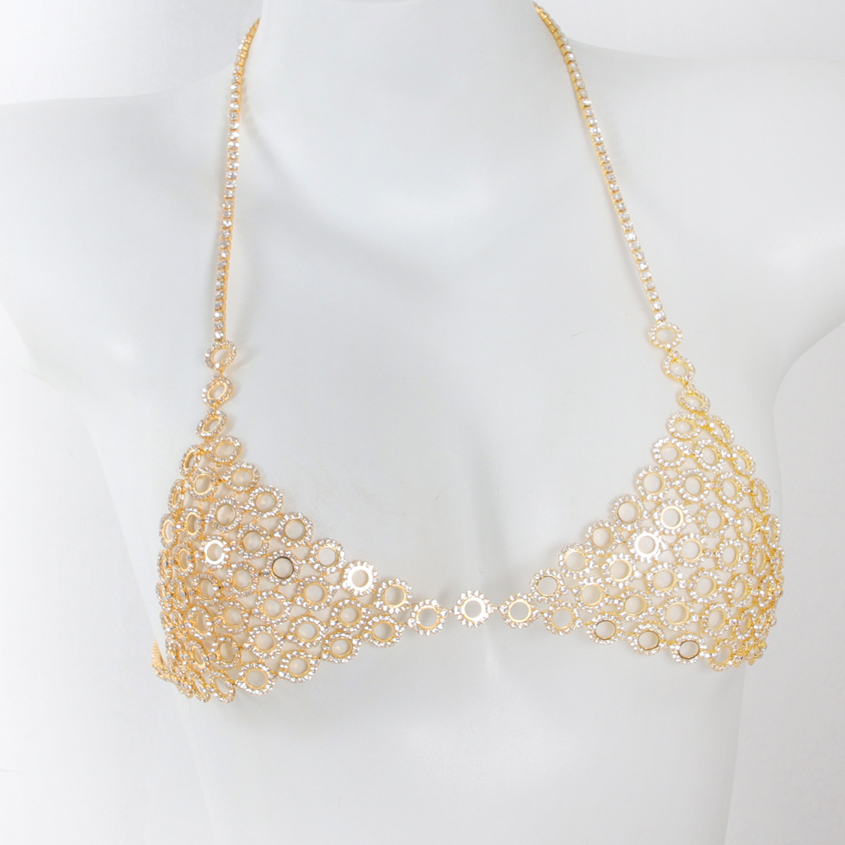 Fashionable Circular Splicing  - Body Jewelry Rhinestone recension och pris