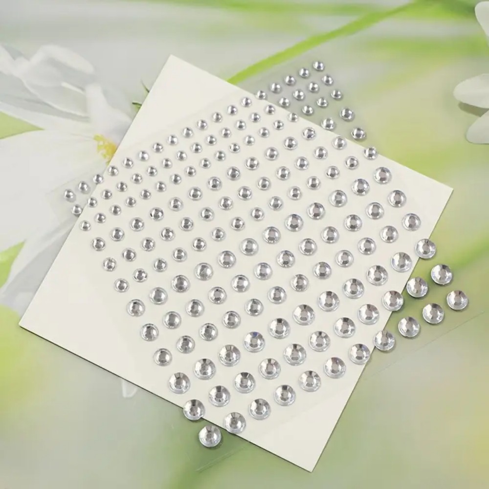 165pcs Self-Adhesive Rhineston - Body Jewelry Stickers recension och pris