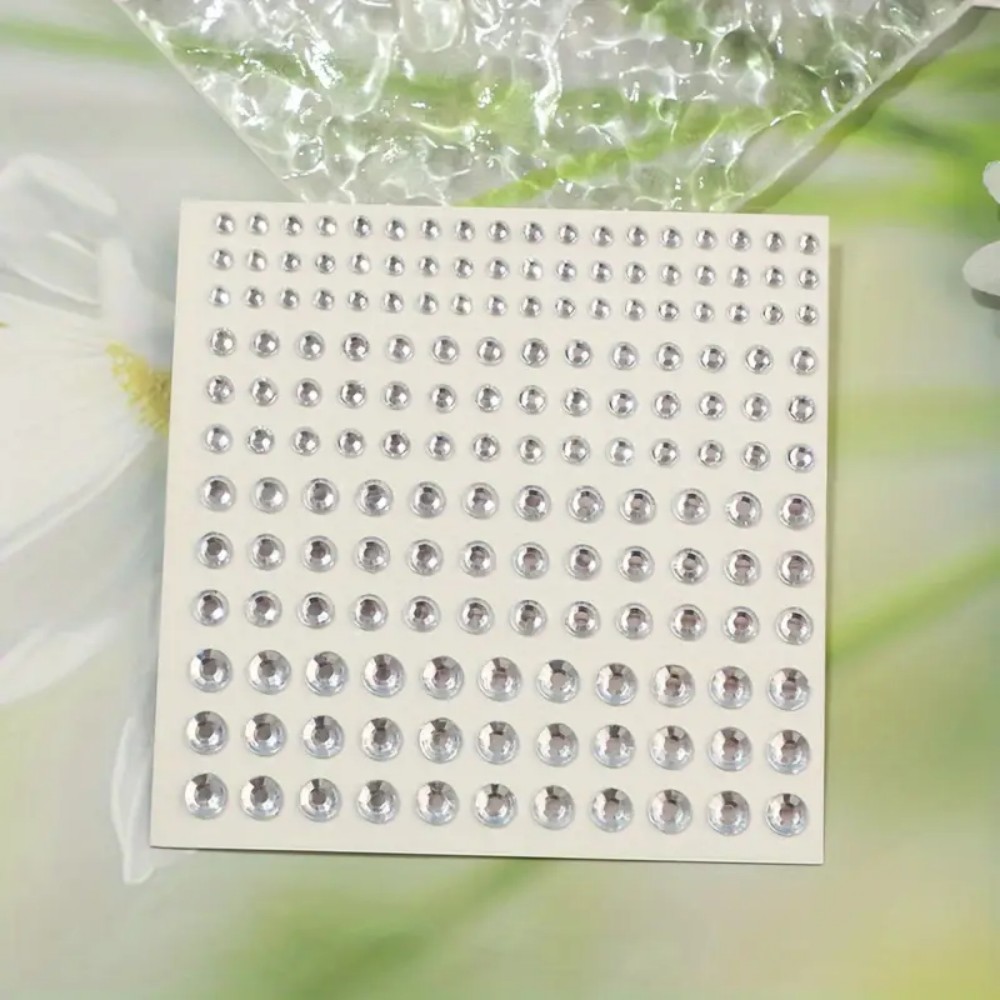 165pcs Self-Adhesive Rhineston - Body Jewelry Stickers recension och pris