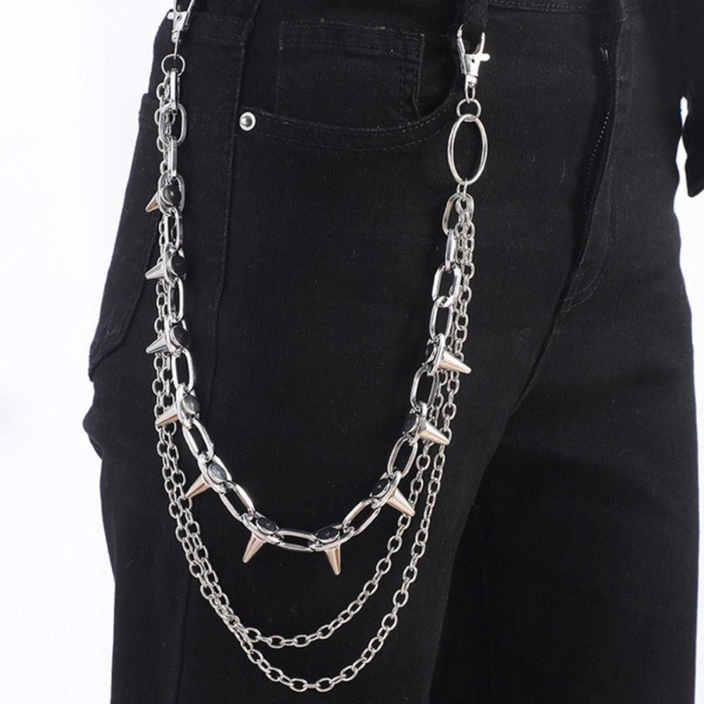 Unisex Hip Hop Punk Rock Metal - Body Jewelry Waist recension och pris