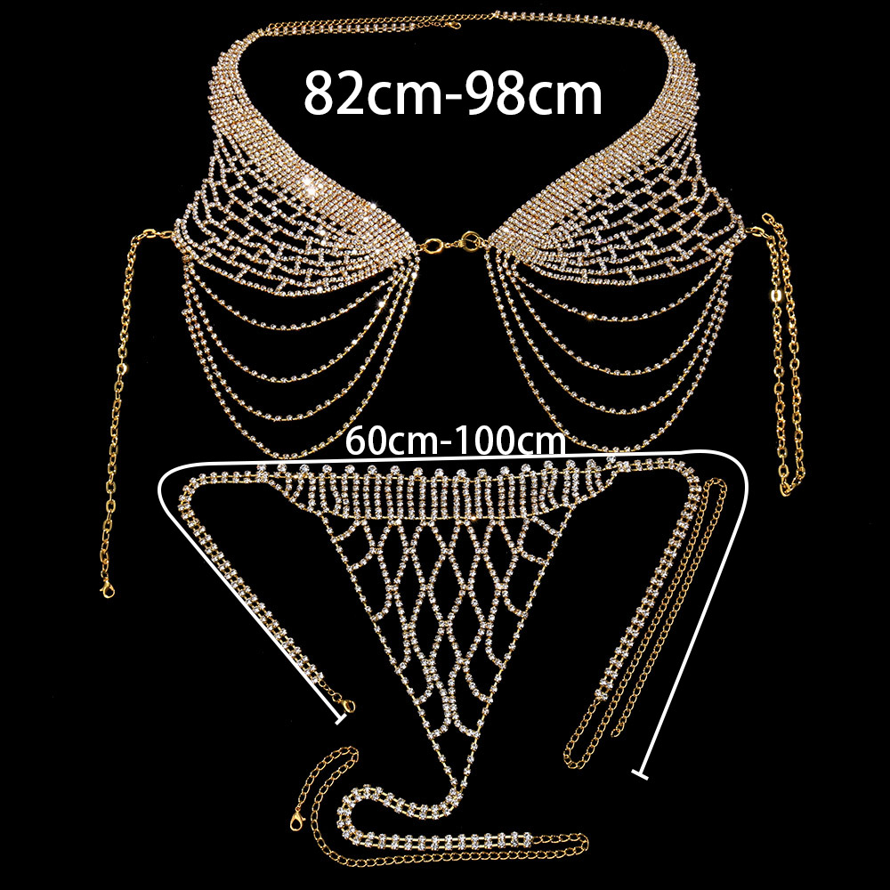 Stonefans Tassel Underwear Rhi - Body Jewelry Rhinestone recension och pris