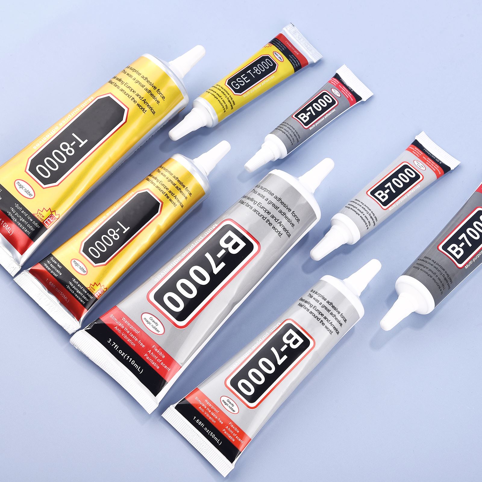 9/15/50/110ml B-7000 Glue T-80 - Body Jewelry Tool recension och pris