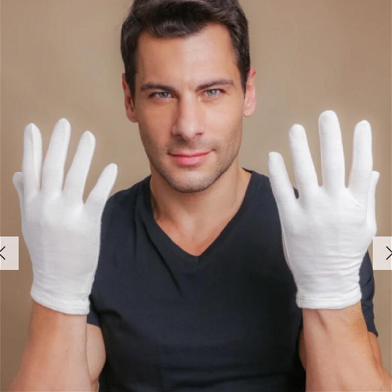 12/6 Pairs Cotton Work Gloves  - Body Jewelry Websites recension och pris