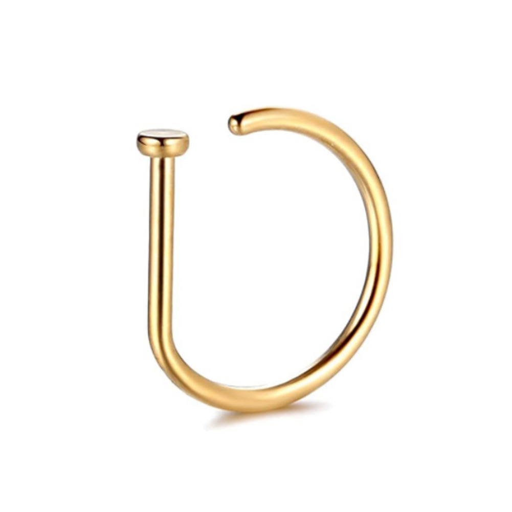 1PC Woman Man Fake Nose Rings  - Body Jewelry Nose Ring recension och pris