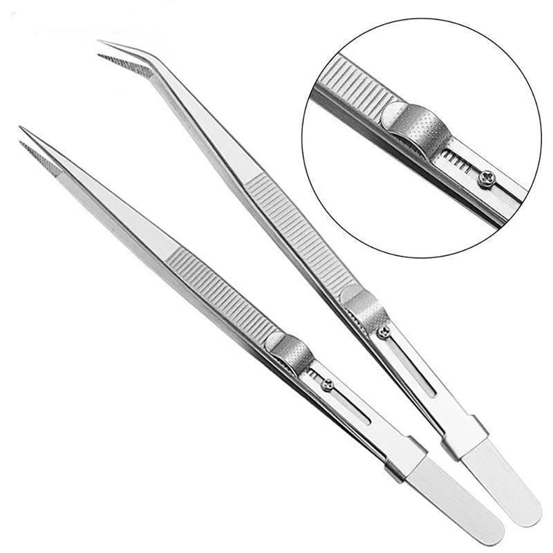 Adjustable Self Clamping Tweez - Body Jewelry Tool recension och pris