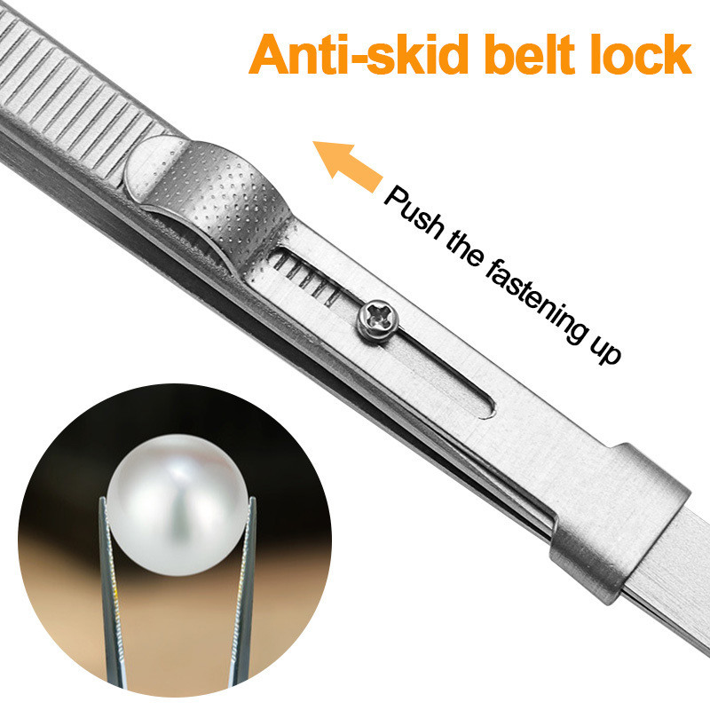 Adjustable Self Clamping Tweez - Body Jewelry Tool recension och pris