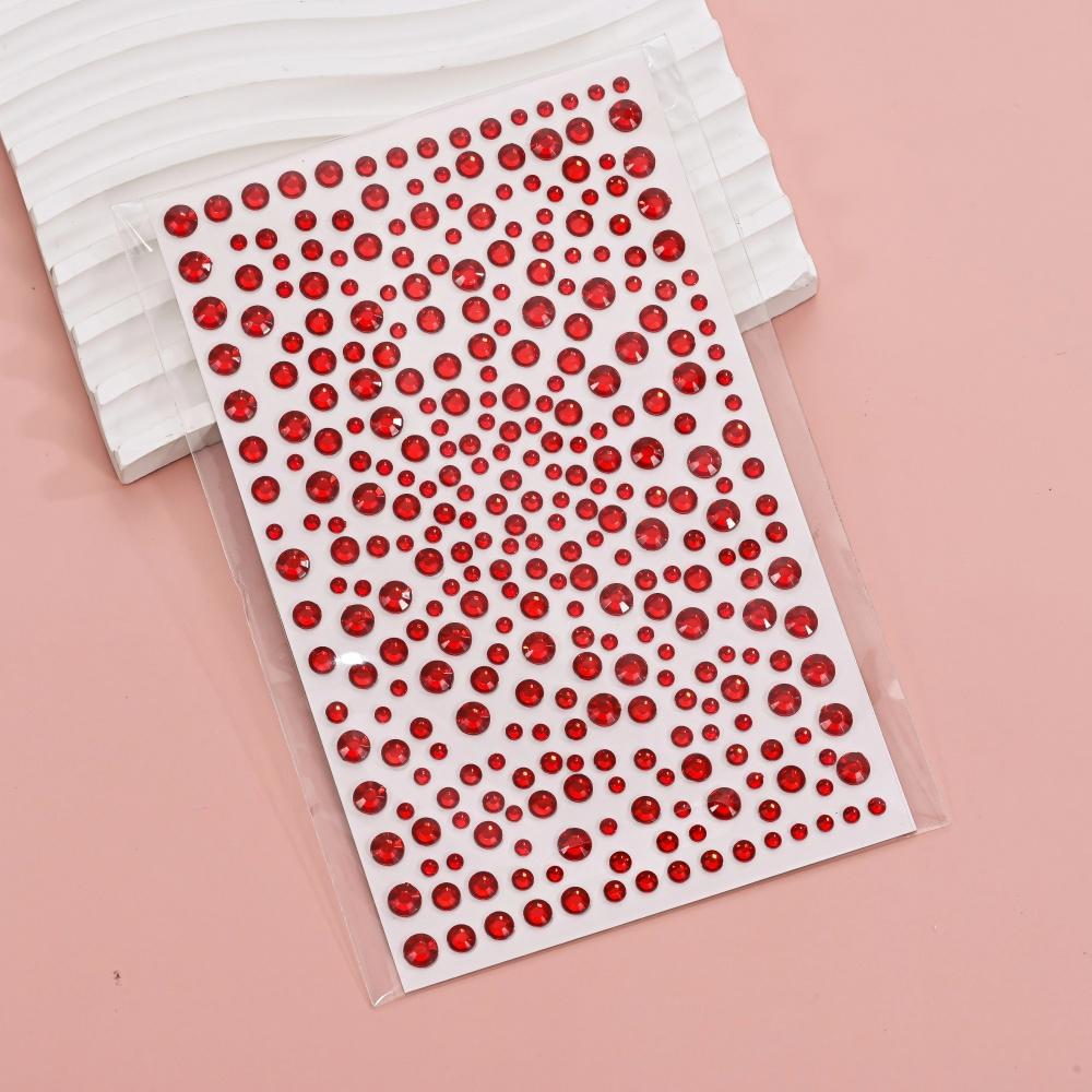 1 Sheet Silver-White Glitter 3 - Body Jewelry Stickers recension och pris