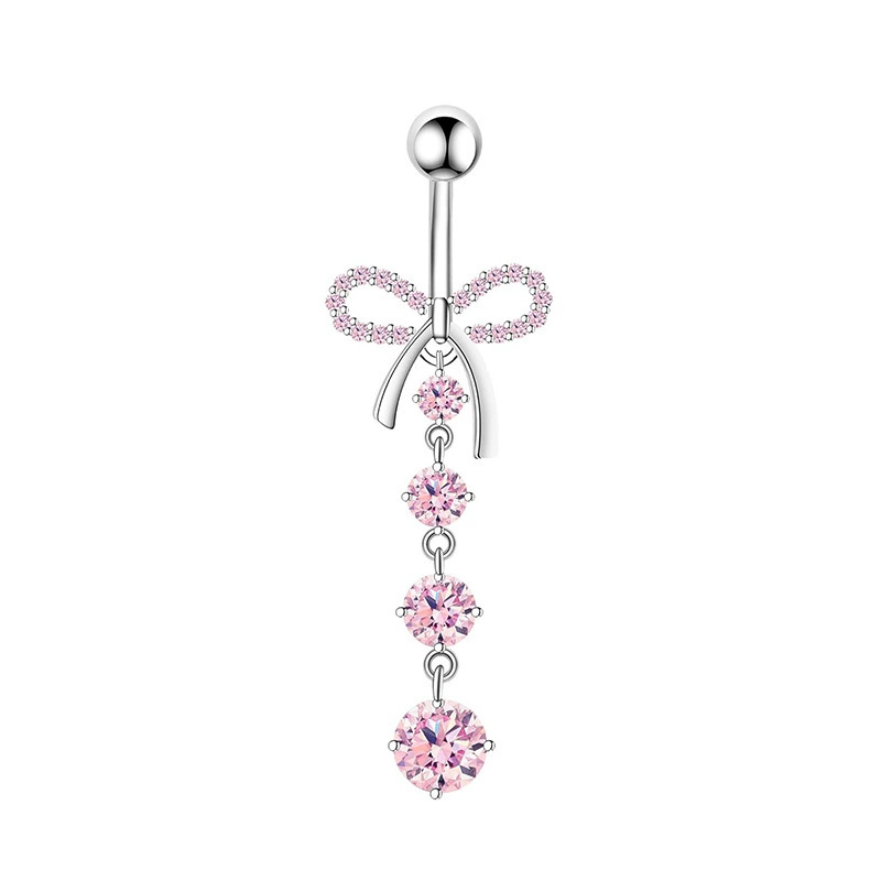 1PCS Pink Crown Belly Button R - Body Jewelry Belly Button Rings recension och pris