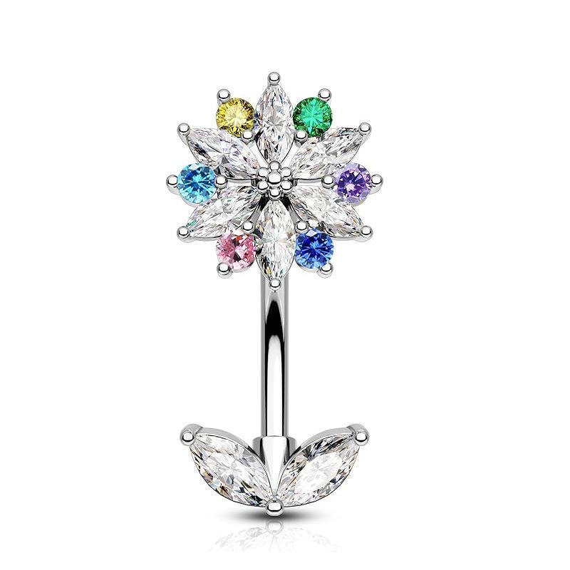 Colorful Y2K Stainless Steel Z - Body Jewelry Belly Button Rings recension och pris