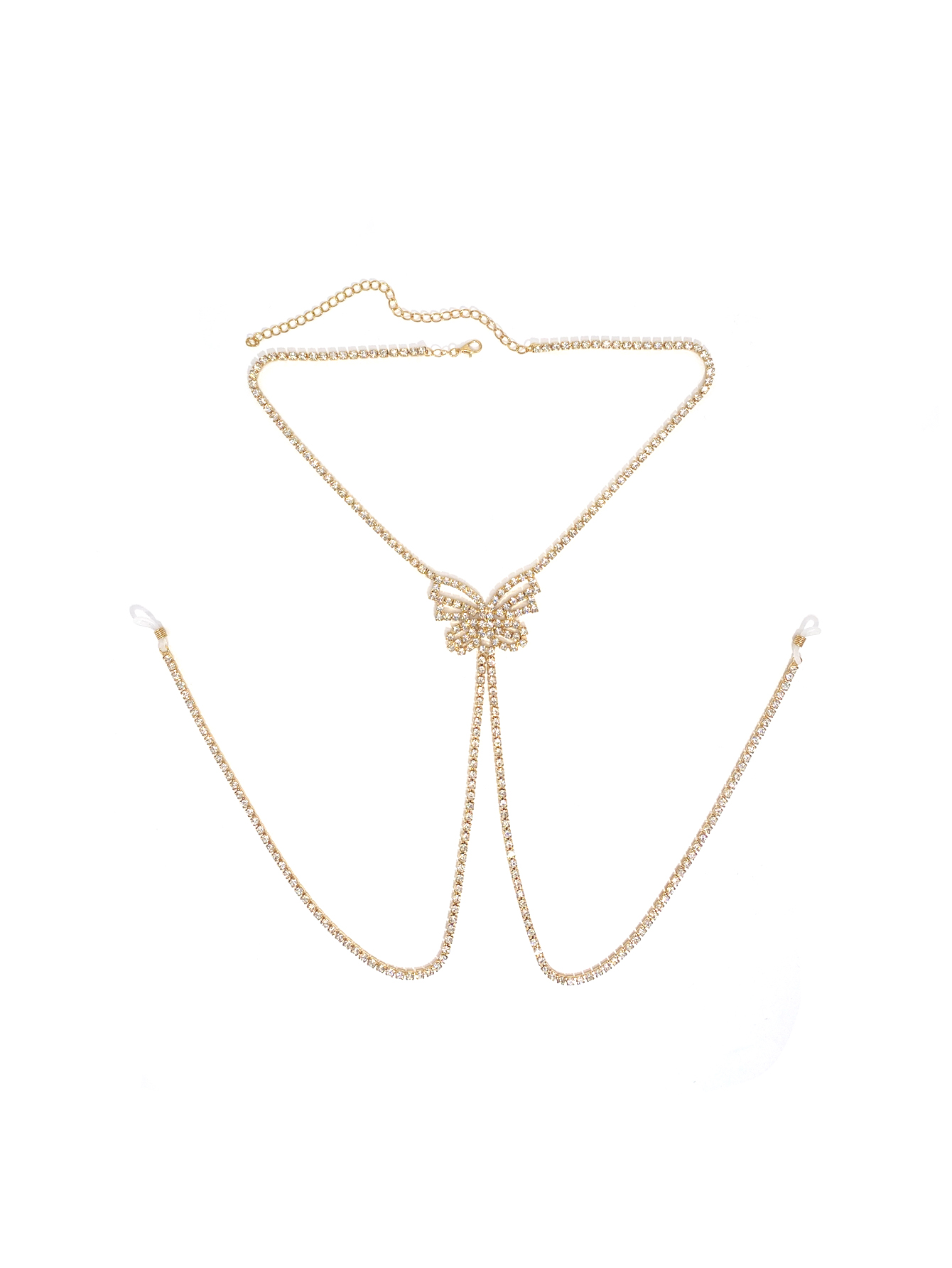 1 pc Tassel Butterfly Nipple C - Body Jewelry Rhinestone recension och pris