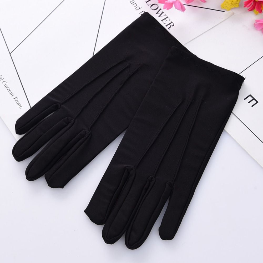 Soft White Cotton Gloves Thin  - Body Jewelry Websites recension och pris
