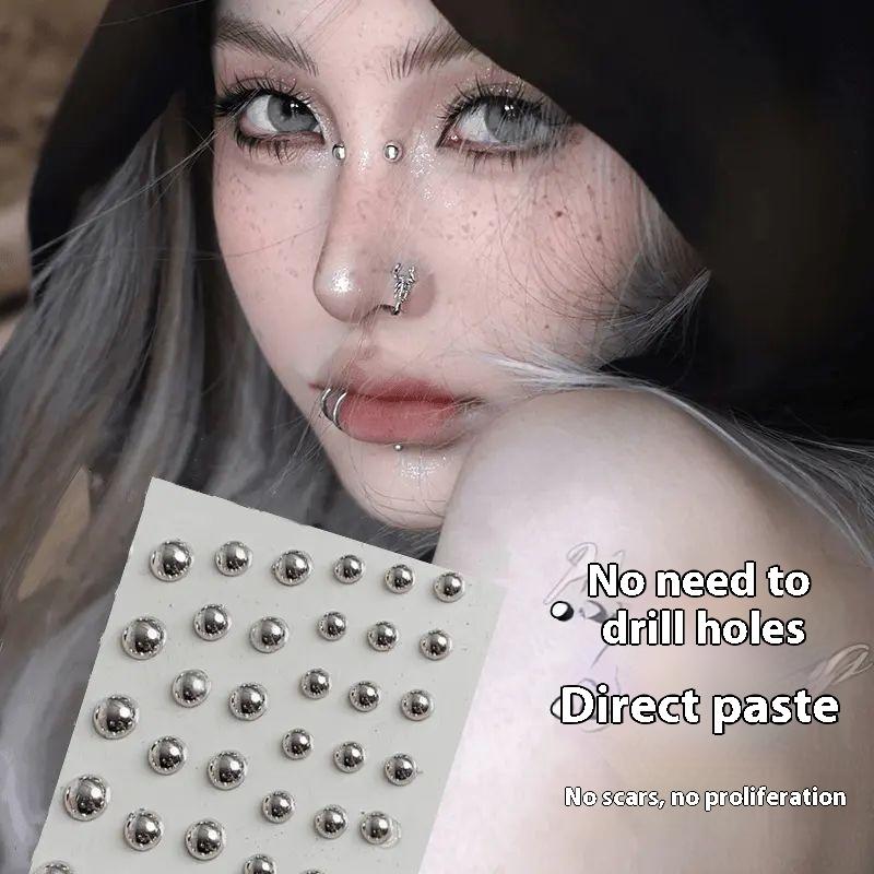 321pcs Non Piercing Lip Studs  - Body Jewelry Belly Button Rings recension och pris