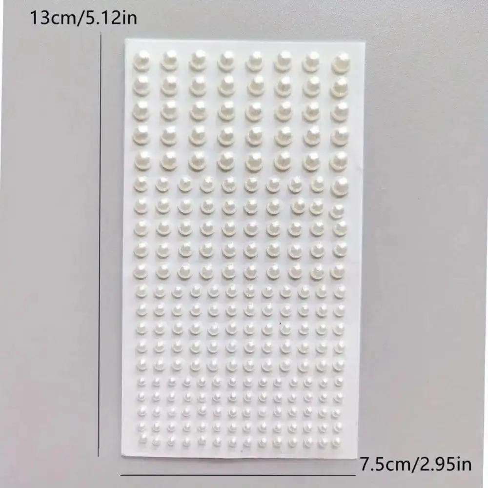 White ABS plastic pearl sticke - Body Jewelry Stickers recension och pris