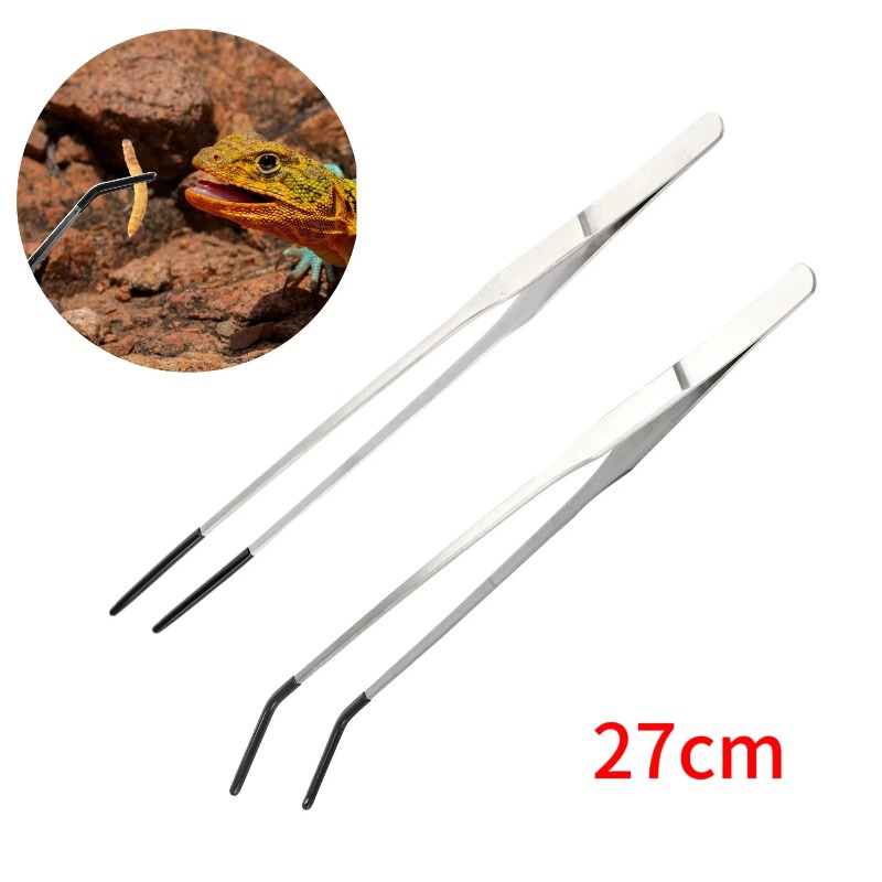2Pcs Stainless Steel Tweezers  - Body Jewelry Tool recension och pris