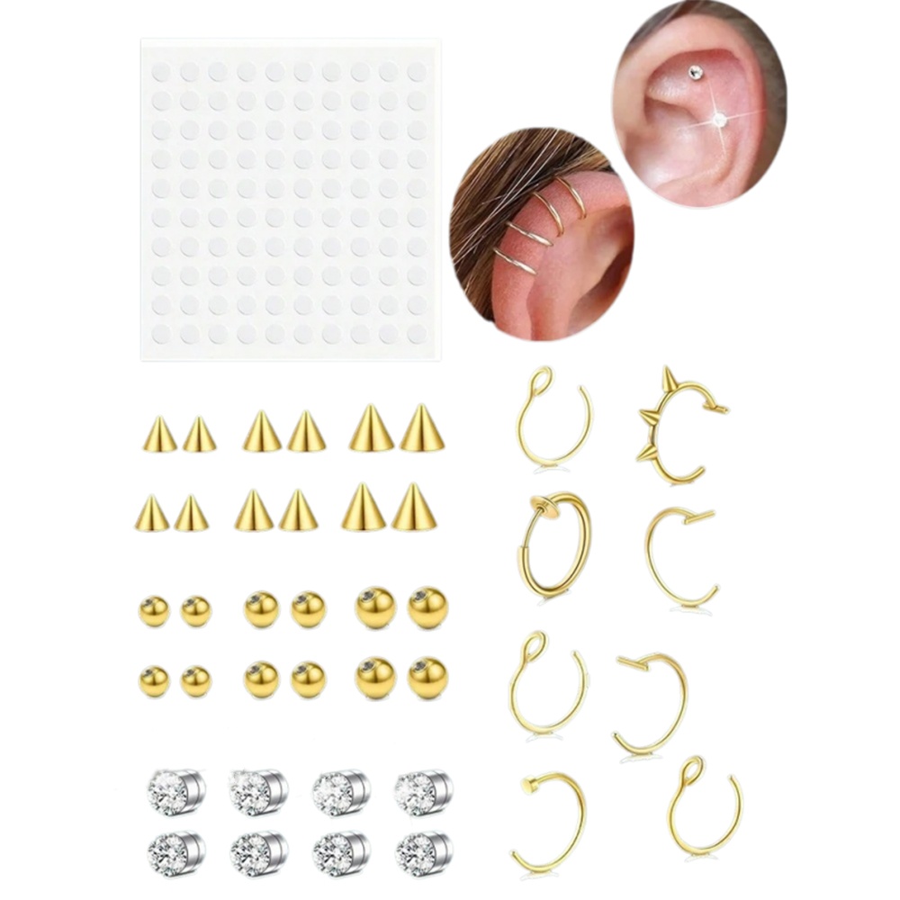 Fake Nose Rings Fake Septum Fo - Body Jewelry Nose Ring recension och pris