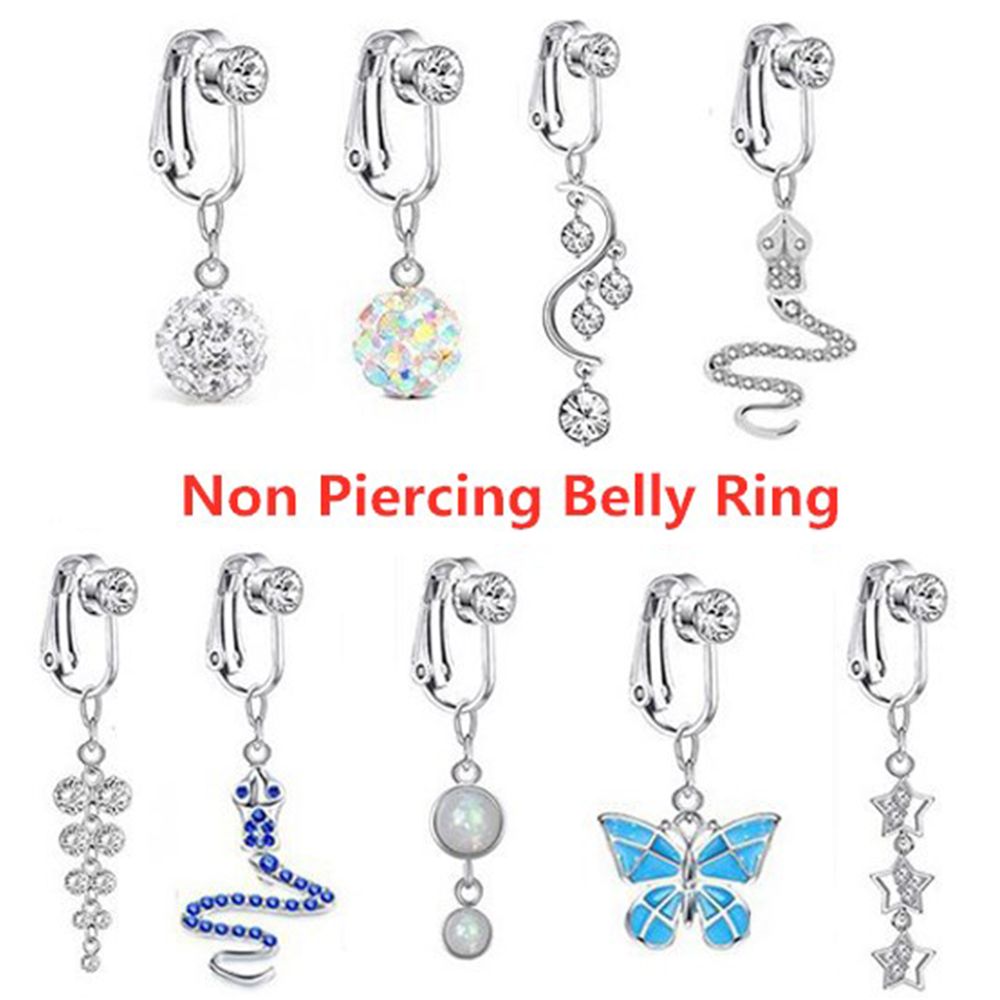 Beach Accessories Non Piercing - Body Jewelry Belly Button Rings recension och pris