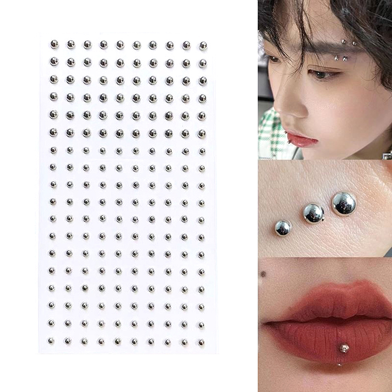 Diamond Sticker Fake Nose Stud - Body Jewelry Stickers recension och pris