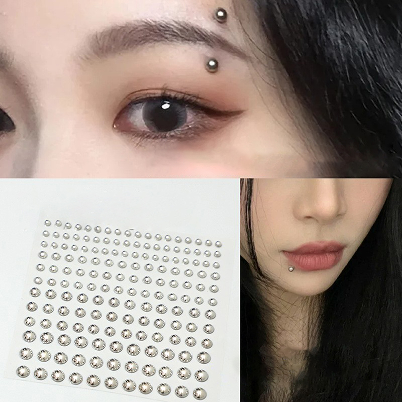 Diamond Sticker Fake Nose Stud - Body Jewelry Stickers recension och pris