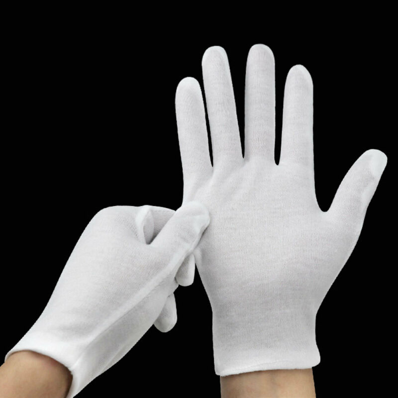 24PCS White Gloves 12 Pairs So - Body Jewelry Websites recension och pris