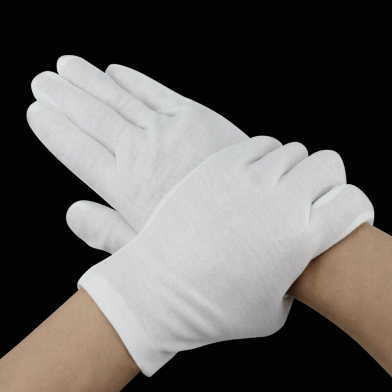 24PCS White Gloves 12 Pairs So - Body Jewelry Websites recension och pris