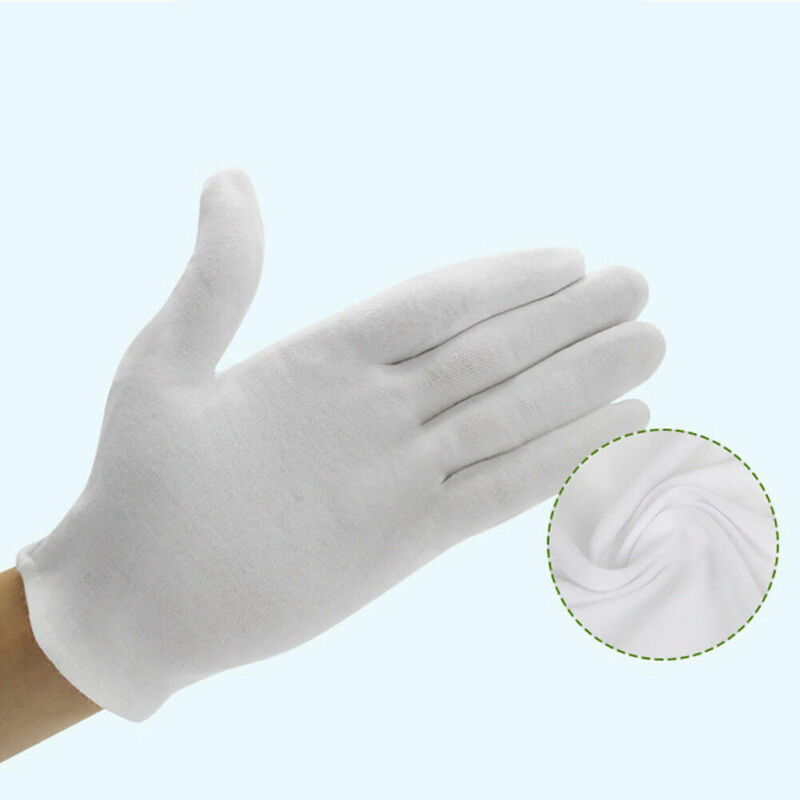 24PCS White Gloves 12 Pairs So - Body Jewelry Websites recension och pris