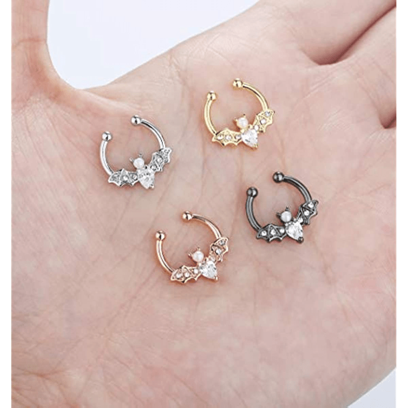 EVISPOL Cute Halloween Bat Fau - Body Jewelry Nose Ring recension och pris