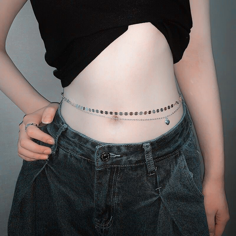 Fashion Simple Double Layer Be - Body Jewelry Bulk recension och pris