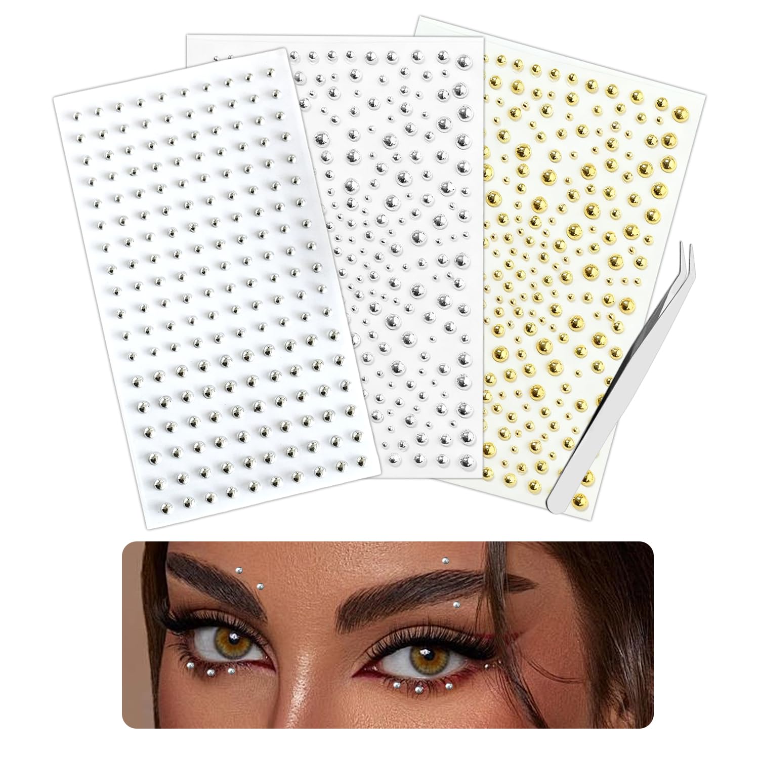 Face Body Ring Stickers Self A - Body Jewelry Stickers recension och pris