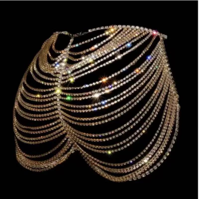 1pcSexy Fashionable Rhinestone - Body Jewelry Rhinestone recension och pris