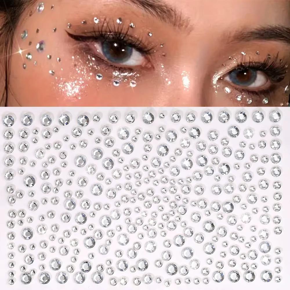 Face Gems Face Rhinestones Sta - Body Jewelry Stickers recension och pris
